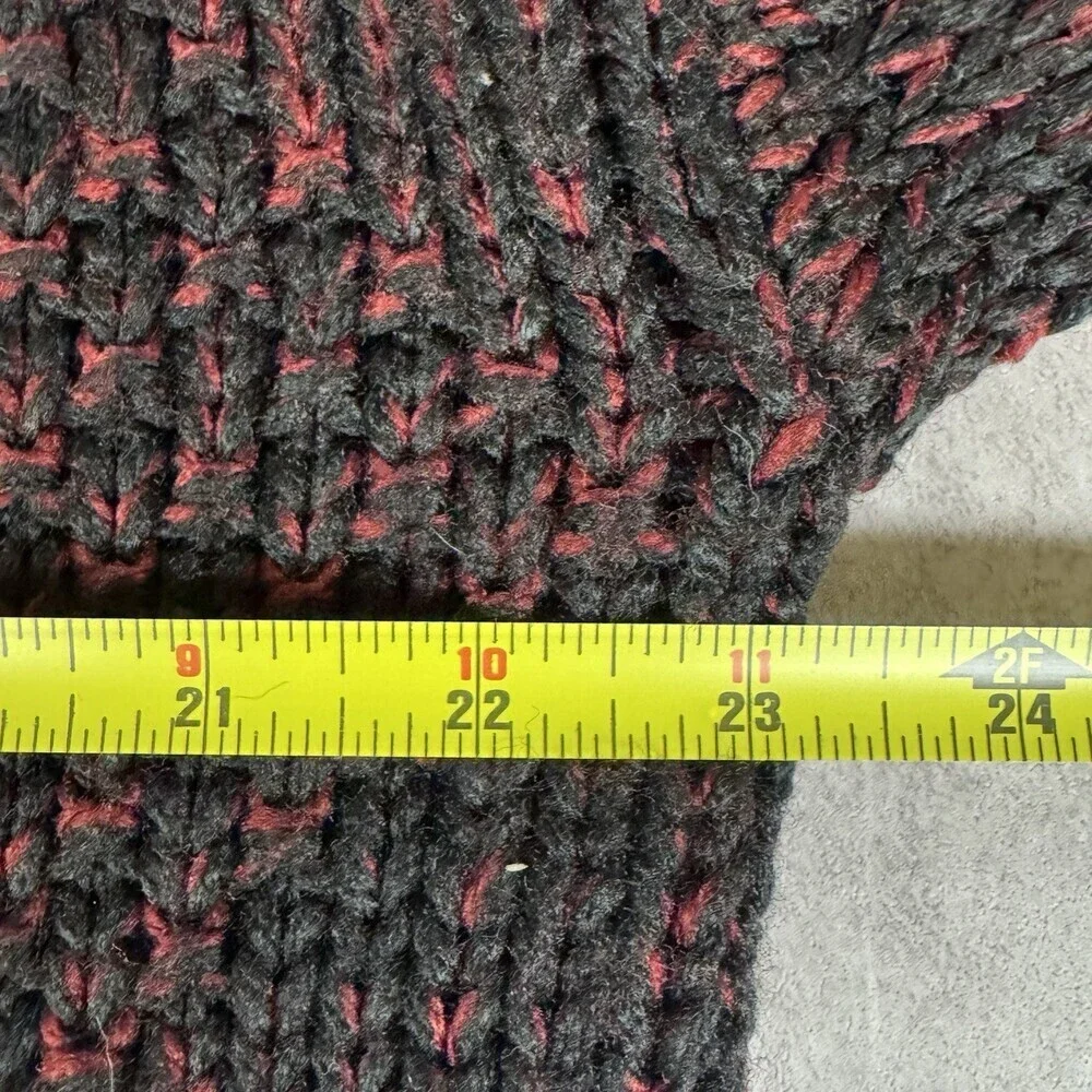 K.‎ Cosa 3D Geometric Knit Crewneck Sweater Mens VTG 90s GrandpaCore Sz M